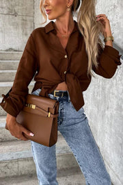 True Story Button Down Blouse