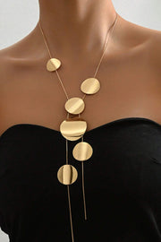 Fashionable Hollow Geometric Necklace