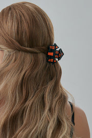 Halloween Gothic Fashion Bat Pumpkin Hair Clip