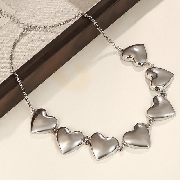 Fashionable and Simple Heart-shaped Jewelry