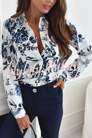 Fashion Printed Long Sleeve Casual Shirt