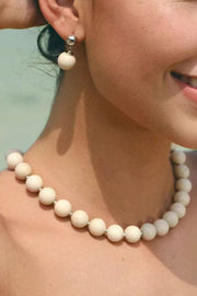 Fashionable Natural Stone Beaded Collarbone Necklace