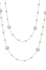 Vintage Pearl Beaded Stackable Elegant Necklace