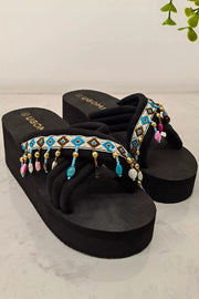 Bohemian Ethnic Style Tassel Beach Shoes