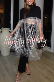 New Level High Waist Side Zipper Slit Midi Skirt