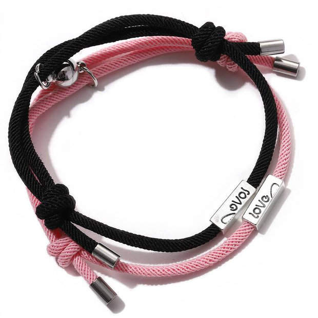 Alloy Love Eachother Couple Bracelet