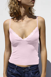 Sexy Lace Backless Slim Camisole Top