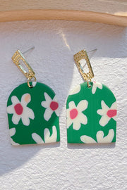 Fresh Floral Handmade Clay Earrings