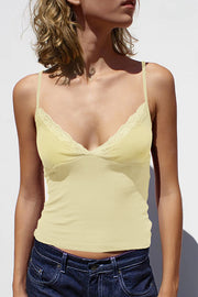 Sexy Lace Backless Slim Camisole Top