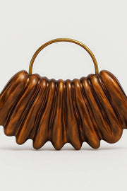 Simple Acrylic Wave-shaped Clutch Bag