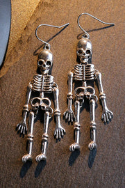 Halloween Dark Style Skull Earrings