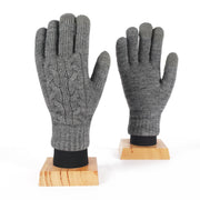 Warm Fleece Touch Screen Knitted Gloves