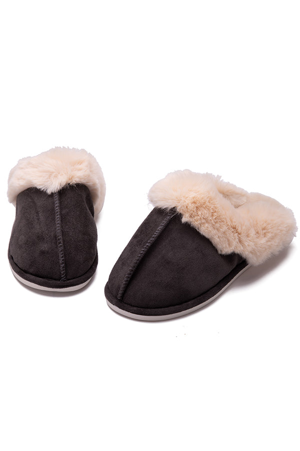 Warm Home Plush Cotton Slippers