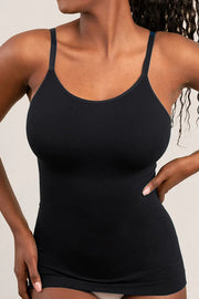 Solid Color Slimming Seamless Camisole