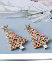 Christmas Tree Fashion Diamond Earrings