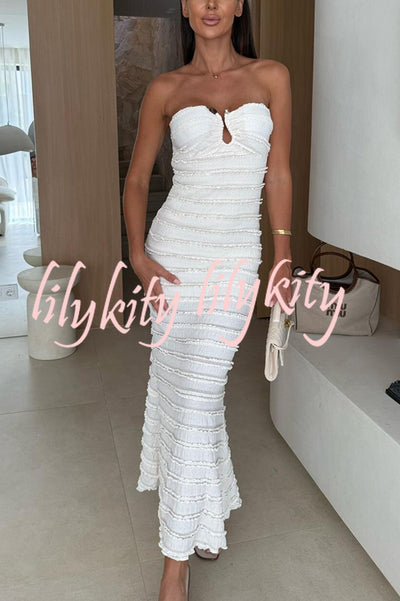 Sexy Off-shoulder Backless Slim Fit Elegant Maxi Dress