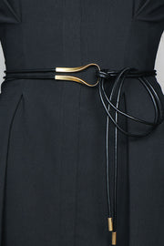 Simple and Versatile Leather Waist Rope