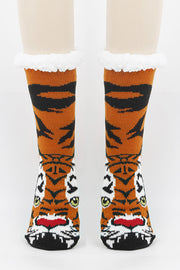 Cute Animal Thick Fleece Floor Socks