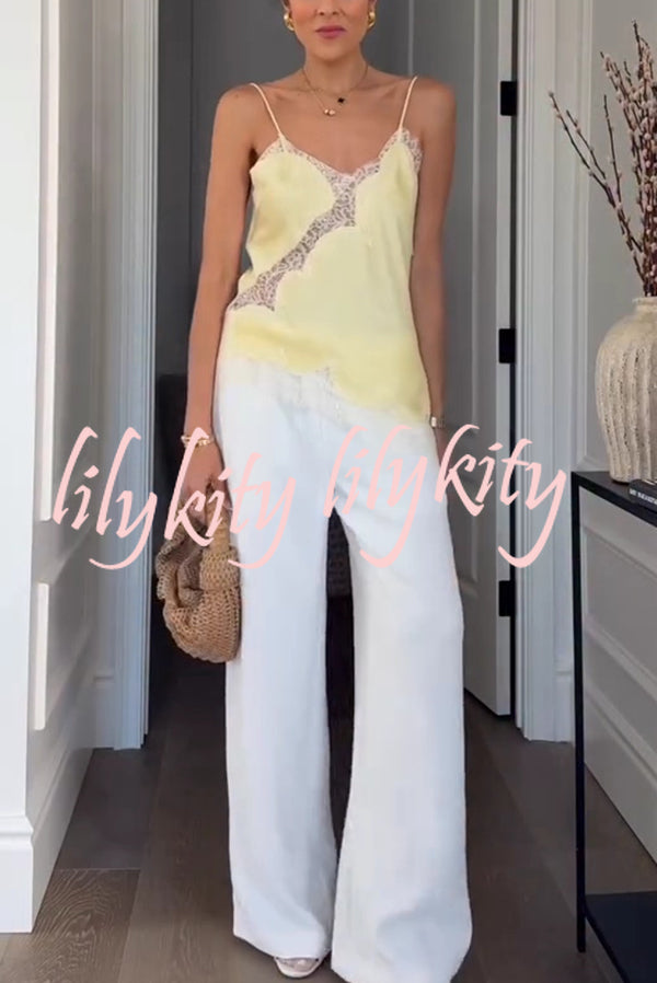 Sexy Lace Backless Camisole Top