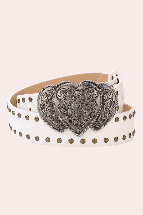 Personalized Rivet Pu Leather Fashion Belt