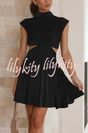 Best Part of The Day Cutout Waist Vacation Mini Dress