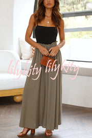 Full of Dreams Pocketed Wide Leg Pants